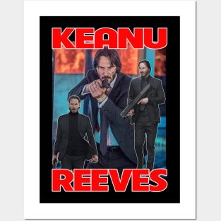 Keanu main character two images Posters and Art